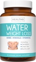 Pastile naturale de apă Diuretic (2 lună de aprovizionare) Ajutor de la balonare, Umflare, Reţinerea apei, Pierderea greutăţii apei - Dandelion, Potasiu, Ceai verde Suplimentul Herbal - pentru femei şi bărbaţi - 60 capsule