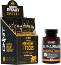 ONIT Nootropic Stack - Alpha Brain Capsule (30ct) + Alpha Brain Instant - Peach Natural (30ct)