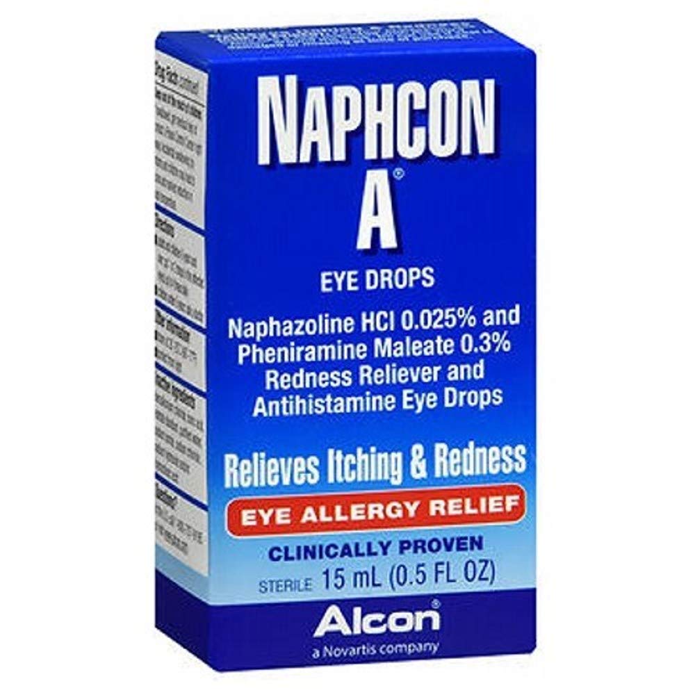 NAPHCON picături oftalmice, 15 ml (Pachet de 3)
