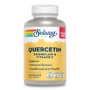 SOLARAY Querbetin Bromelain & Vitamina C, Immune System, Sinus, Respirator & Antioxidant Suport de activitate, Vegan, 500mg de Querbetin & 1,235mg de VIT C, 60 Day Guarantee, 75 Servings, 150 VegCaps