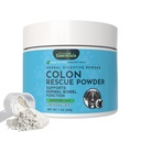 Animal Essentials Colon Rescue Powder - Herbal Digestive Aid for Dogs & Cats, Phytomucil, Healthy Gastrointestinal Tract, Certified Organic Herbs, No Conservatives, Glicerina-Based Formula - 1 Oz