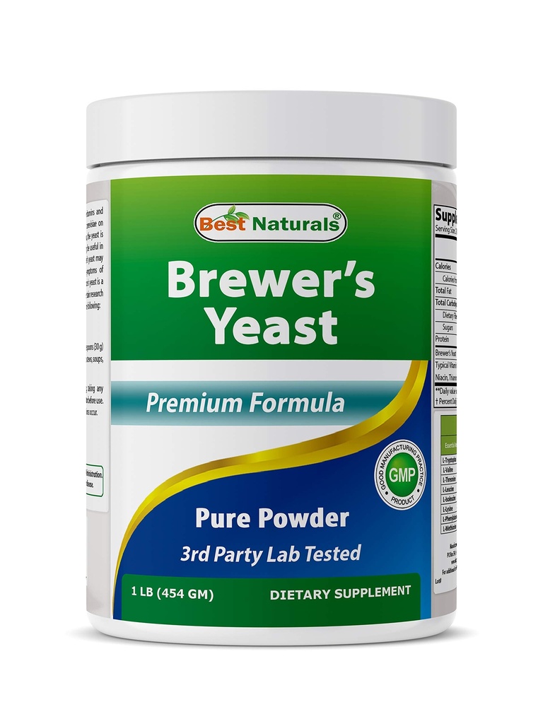 Cele mai bune naturale 100% Brewers Pure Pudră de Drojdie - 16 oz - Suporturi pentru creșterea ofertei de lapte matern în timpul alăptării, Alăptarea, Sănătate digestivă