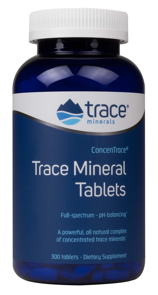 Trace Minerale Cercetare Urme tablete minerale - 300 tablete