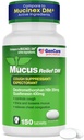 GenCare - Mucus Relief DM (150 Count Value Bottle) Dextrometorfan HBr 20mg Guaifensin 400mg 
