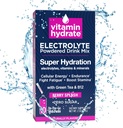 Vitamina hidrat Electrolit Pudrate Drink Mix, Super Hidratare, Boost Stamina & Lupta Oboseală, Bursting cu Electroliti, Vitamine & Minerale, 0 Zahăr, Berry Splash, 10 Stick Packs