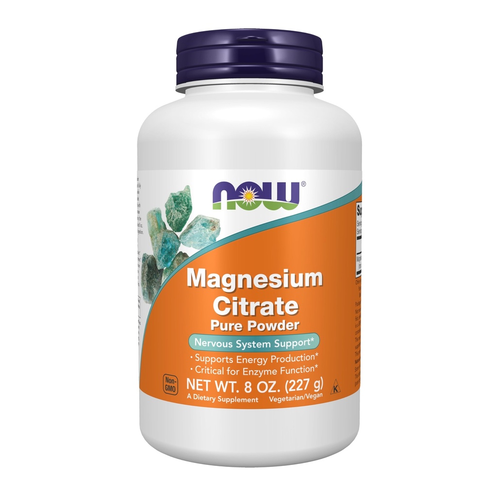 ACUM Alimente Suplimente, Citrat de magneziu Pure pulbere, Funcția enzimatică*, Sistem nervos Suport*, 8-Ounce