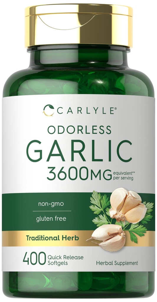 Carlyle Odorless Usturoi Softgels 3600 mg 