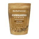 Herbs Forever Ashwagandha Powder 230g I Winter Cherry, Non-GMO, Vegan, Gluten-Free I Ayurvedic Stress-Buster susține booster de energie, Vitality & Rejuvenator Wellness global
