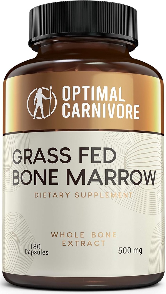 Grass Fed Bone Marrow Supliment & Trachael Cartilage, Bone Restore & Joint Health Supplement, Joint Supplement & Joint Relief, Bone Force and Bone Fracture Supplement