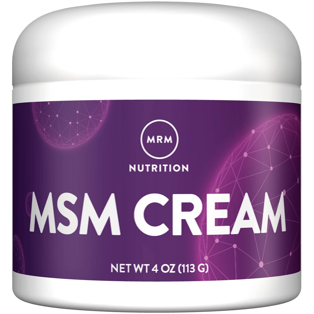 MRM MSM Cream cu vitamina A & D -- 4 Oz.