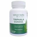 Herbs Triphala Guggul Herbal Supplement, Ayurveda Herbal Supplements, Digestive Health and Support, Organic Triphala Capsules, 120 Conte, 25 Years of Premium Service