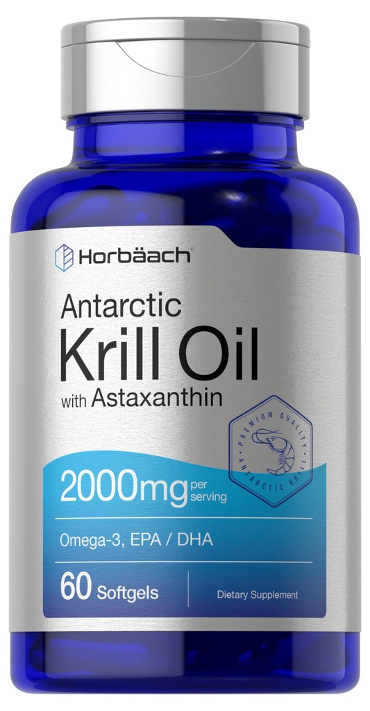 Horbäach Antarctic Krill Oil 2000mg 