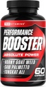 Testosteron Booster Supliment pentru barbati - Boost de performanta - Pastile de extindere pentru barbati - Îmbunătățirea energiei, rezistenta, rezistenta, puterea, unitatea si cresterea musculara - 60 capsule - 30 Serviri