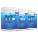 Calciu Seaweed pentru câini și pisici 14oz, Suplimentul de calciu la echilibru Homemade Food, Testat pentru puritate, Mai la prețuri accesibile decât concurența, Vet Recomandat, Cel mai bun Calciu din alge marine din natură (3 ambalaj)