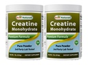 Cel mai bun naturals Creatina Monohidrat 1 Lb pulbere pură (1 LB (Pachet de 2))