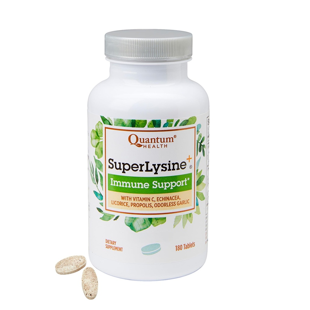 Cuantic Amino Acid Super Lysine Plus Tablete - 180 comprimate pe ambalaj - 3 pe caz.