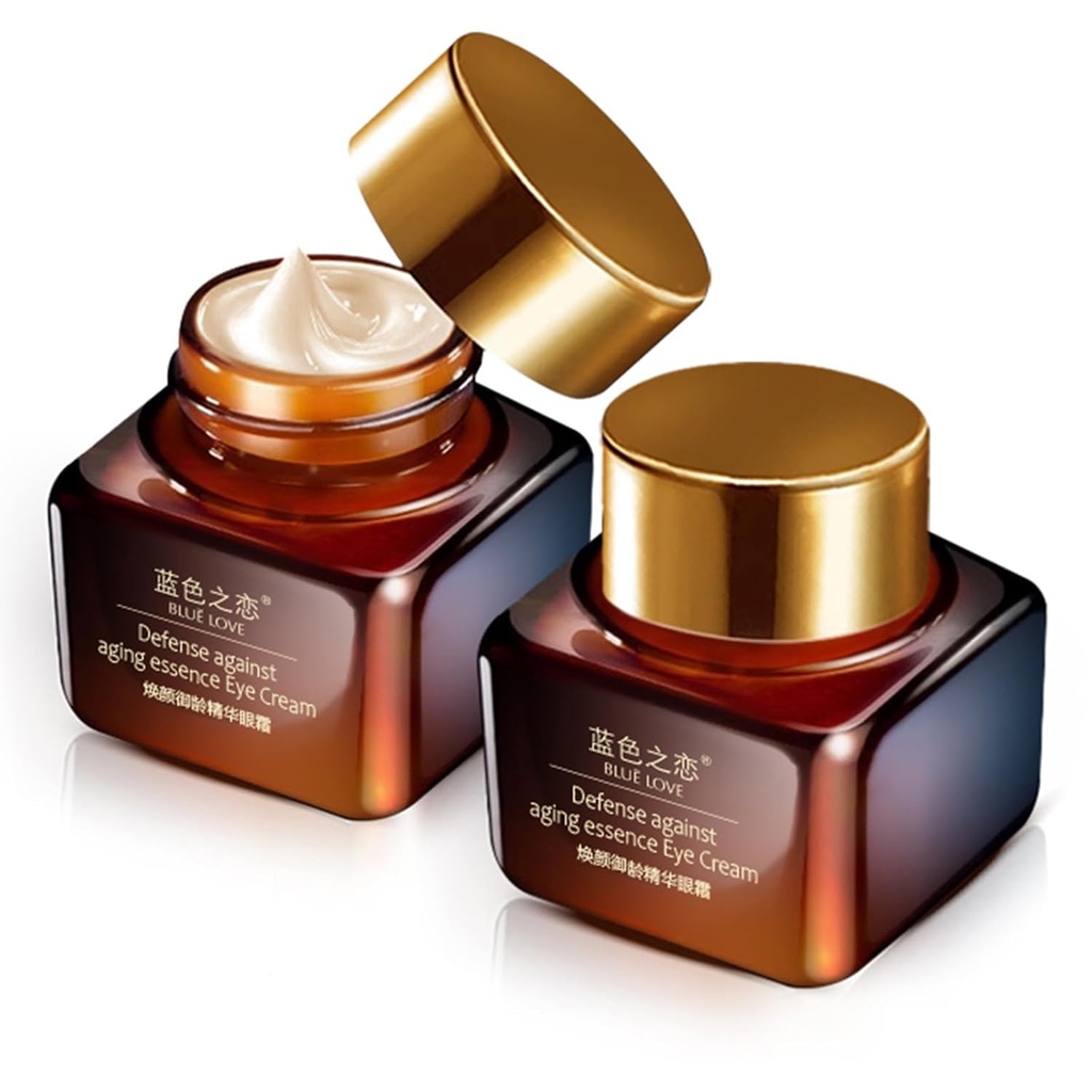 ALBASTRU IUBIRE 2PCS Anti-îmbătrânire ochi Cream 
