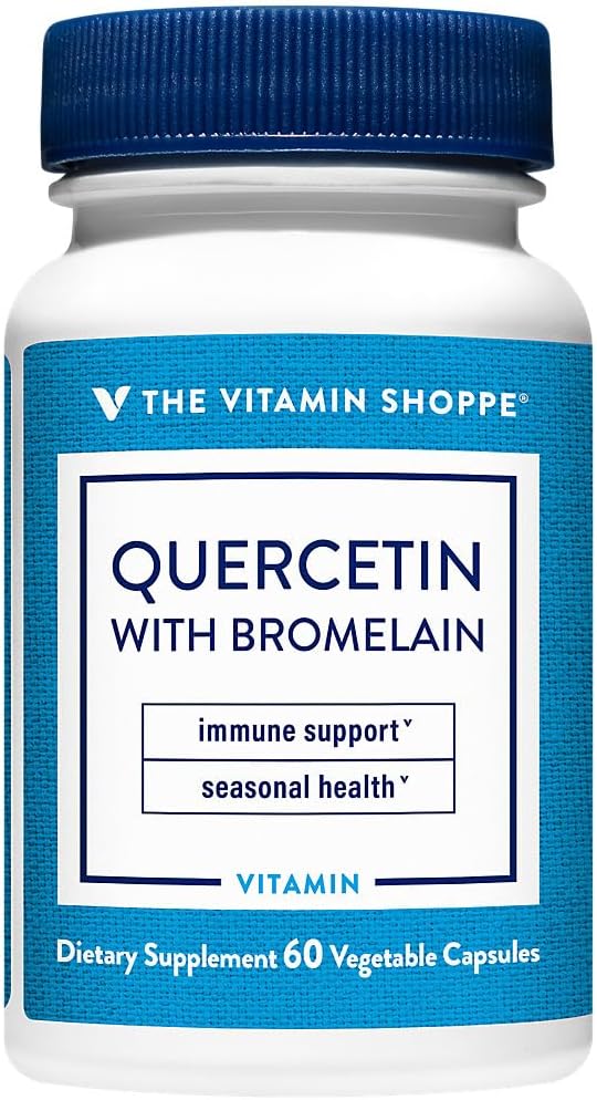 The Vitamin Shoppe Querbetin with Bromelain - 250 mg Antioxidant (60 capsule)