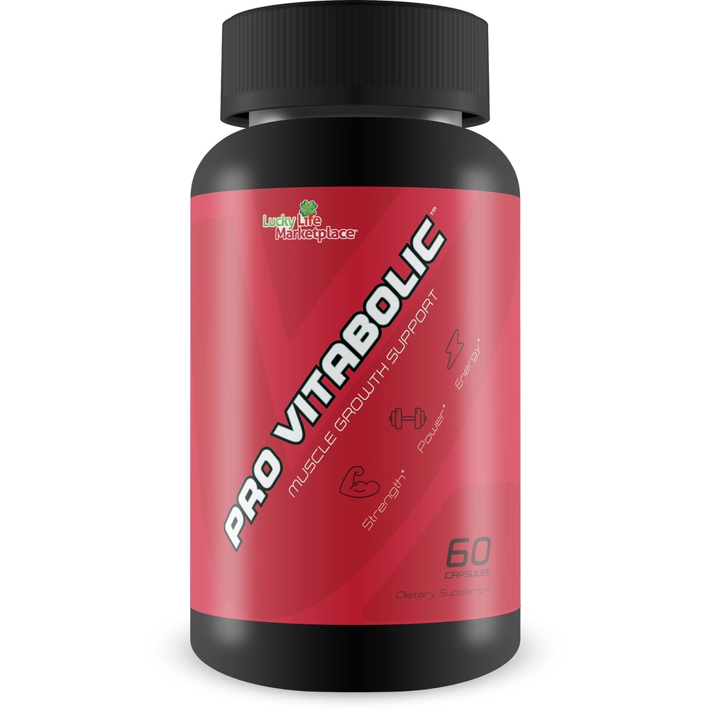 Pro Vitabolic - Suport pentru cresterea musculara - Imbunatatirea puterii, forta, rezistenta, si energie - pompa musculara exploziva pentru castiguri mari - Ajutor de oxigen si nutrient de livrare pentru muschi - L-Arginina si L-Citrullina