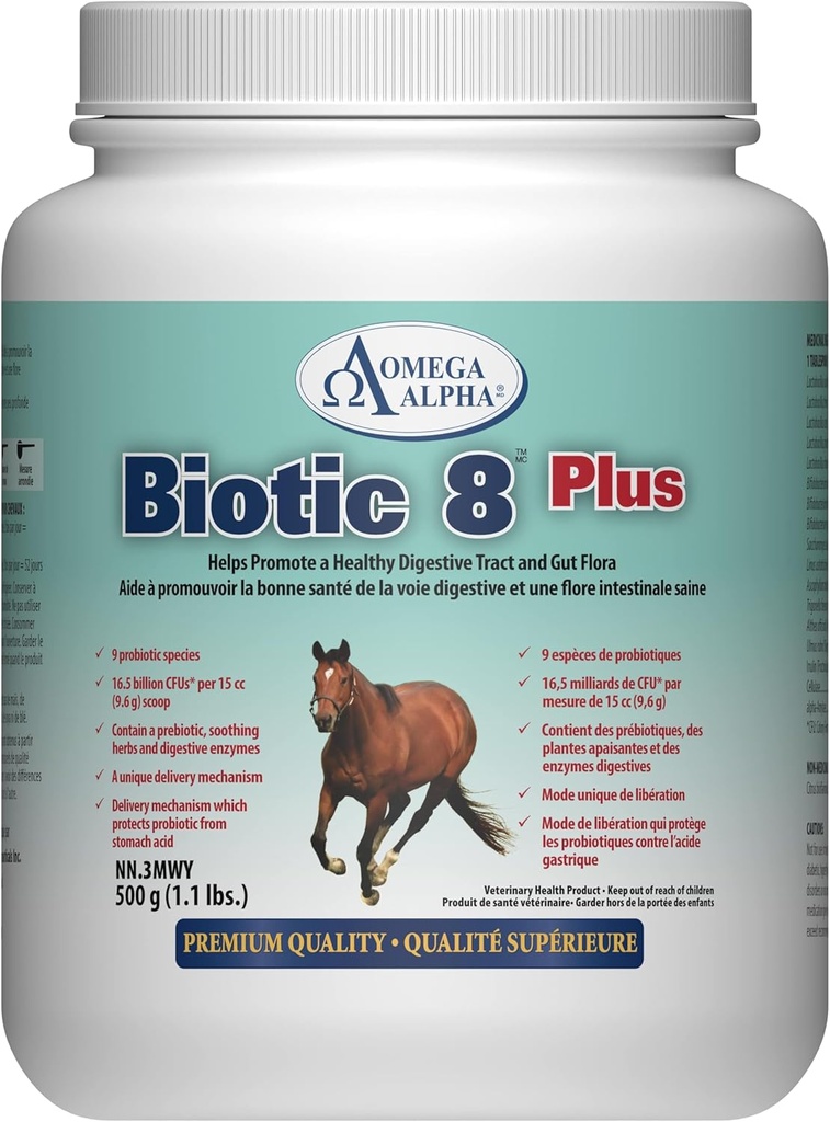 Omega Alpha Biotic 8 2.2lbs pentru cai