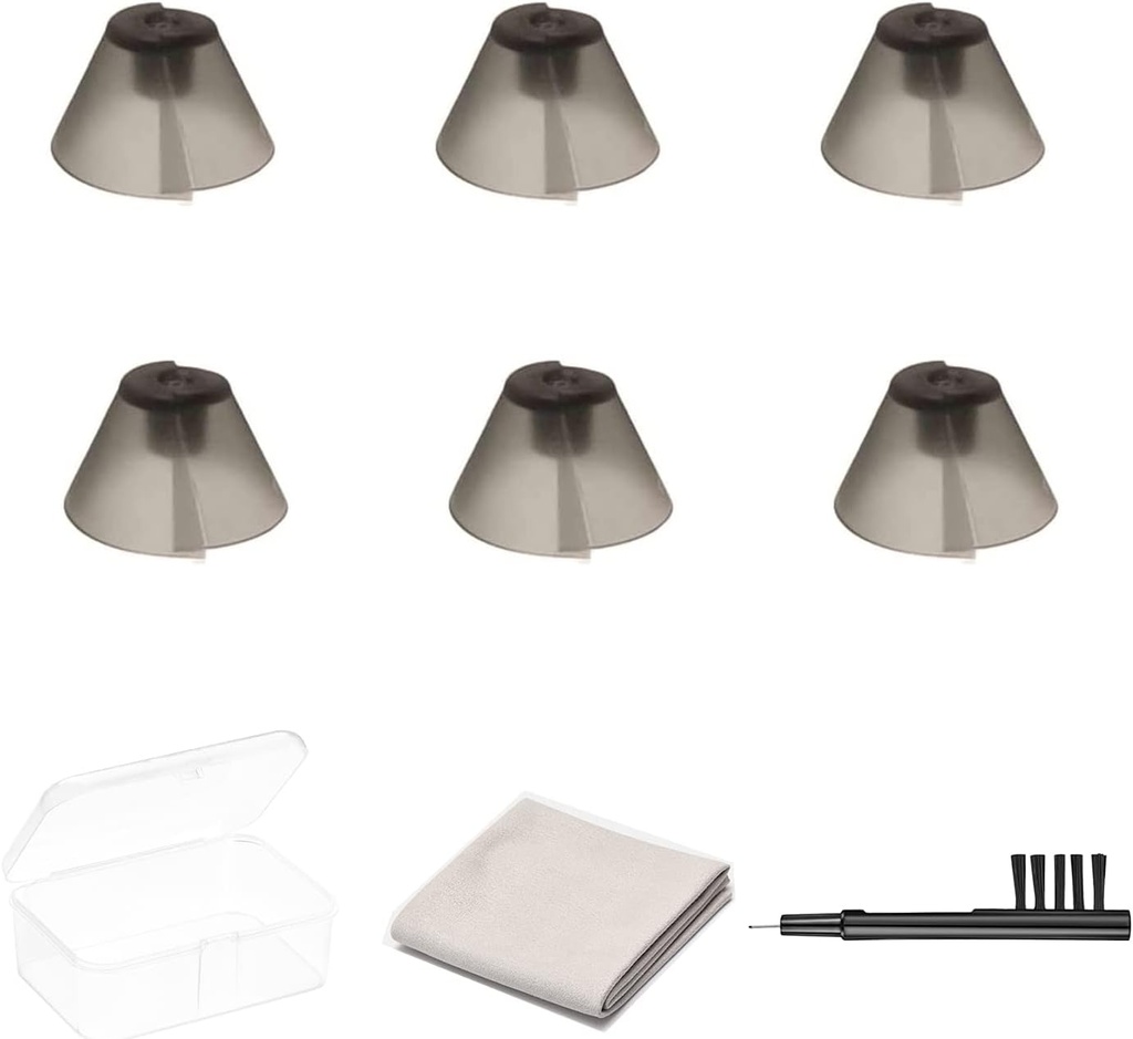 6 Counts GN Resound Sure Fit Aid Domes for Standard Primer BTE Audiență amplificator Sfaturi ureche Domes