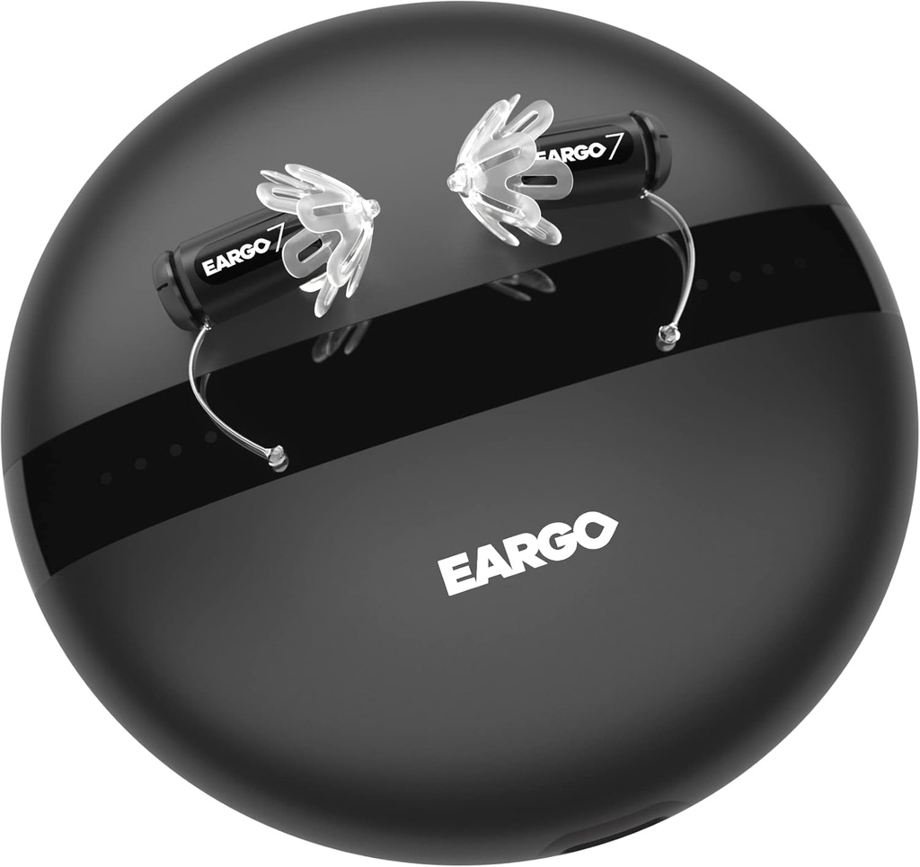 EARGO EARGO EARGO 7 Virtual Invizibil Auto-Fitting FDA-CIC OTC SIDA auditive - Recuperabil, Suport Clienți pe viață
