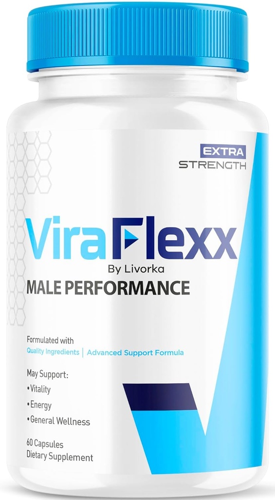 ViraFlexx Pro Capsule pentru bărbaţi, ViraFlexx Pro Pastile masculine Oportunităţi Toate Premium naturale Formula avansată, ViraFlex Supplement Supplement Support, Vira Flexx Recenzii, 60 capsule pentru 1 lună