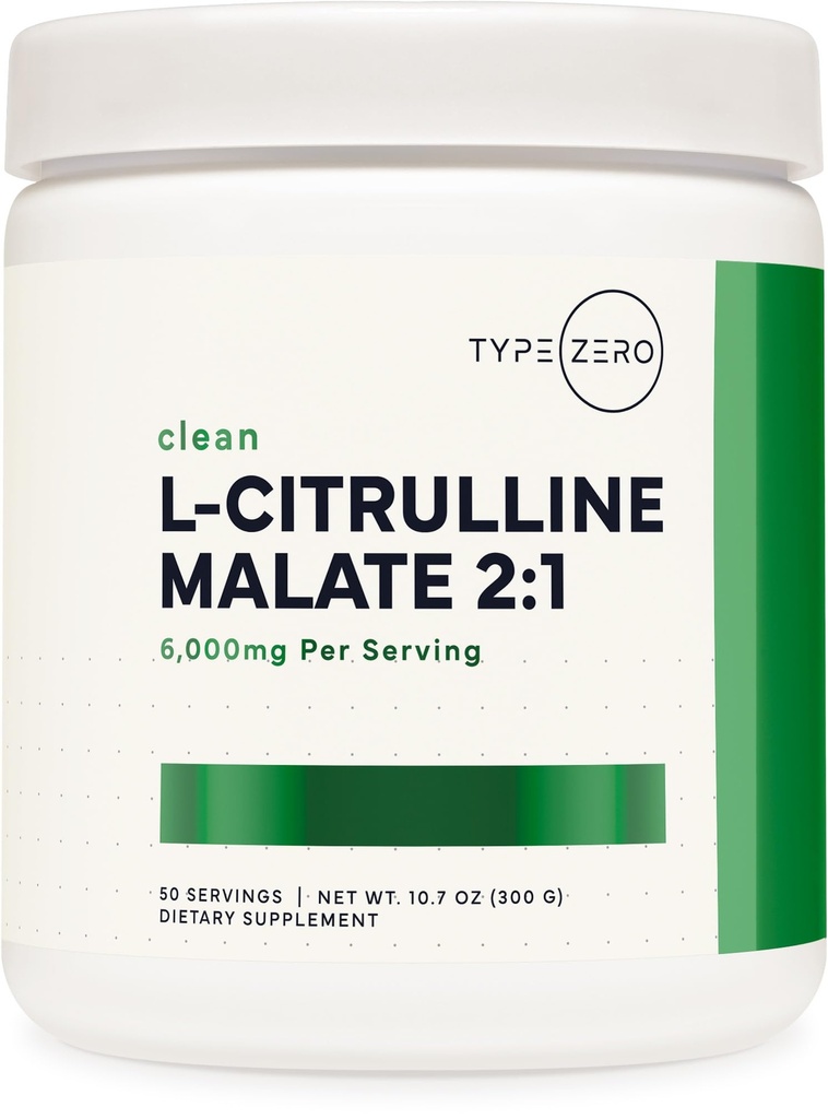 Tip Zero L-Citruline Malate Powder 2:1 6X (300g 