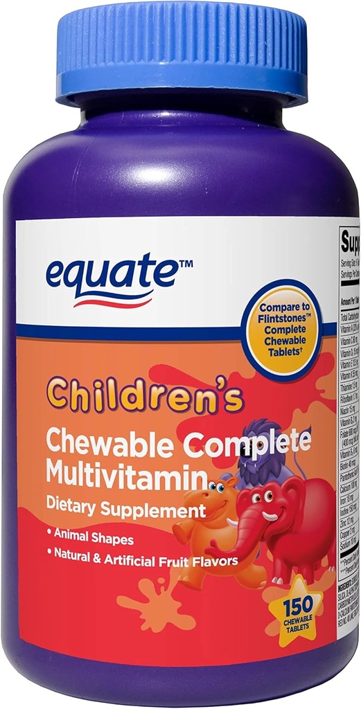 Jogi copii Chewable Complete Multivitamine tablete Supliment alimentar, Nu Gluten sau lactoză 150 Număr