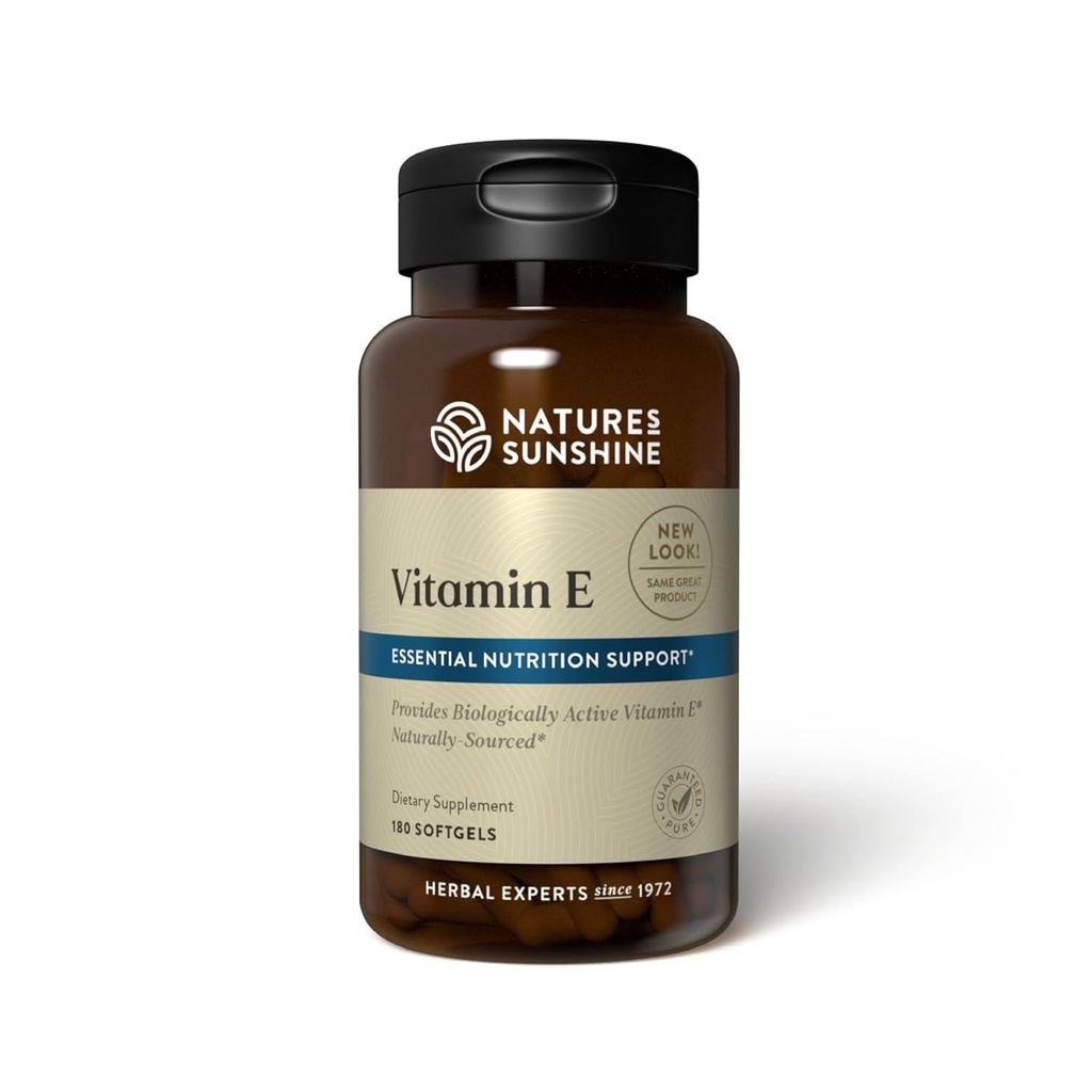 Vitamina E 100 UI, 180 Softgels