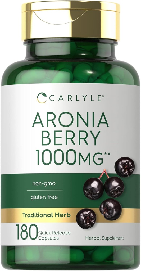 Carlyle Aronia Berry Capsule 1000mg 