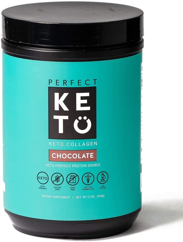 Keto Colagen pulbere de proteine cu ulei MCT - Grassfed, GF, Multi Supliment, Cel mai bun pentru diete ketogenice, Utilizați ca Keto Creamer, în cafea și Shake-uri pentru femei și bărbați