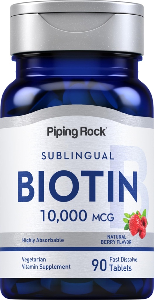 Piping Rock Biotin 10000mcg Rapid pana tablete 