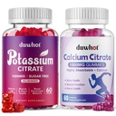 Citrat de potasiu 1000mg Gummies Citrat de calciu 1000mg Gummies,Cramp picior de susţinere, Sănătate osoasă şi musculară