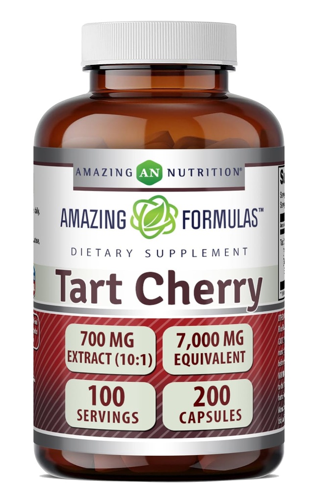 Formulare uimitoare extract de cireşe Tart 700 Extract Mg (10:1) Supliment pentru capsulele de servire 