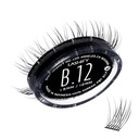Lashify Bold 12mm Gossamer DIY Extensii geană Refill, negru, Easy False Gene pentru un aspect natural