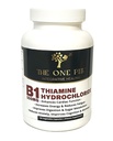 Vitamine B1 Tiamină clorhidrat, Tiamină Hcl, 500mg-120 Capsule,Vegan,Non OMG,Fără aditivi artificiali sau stearate.