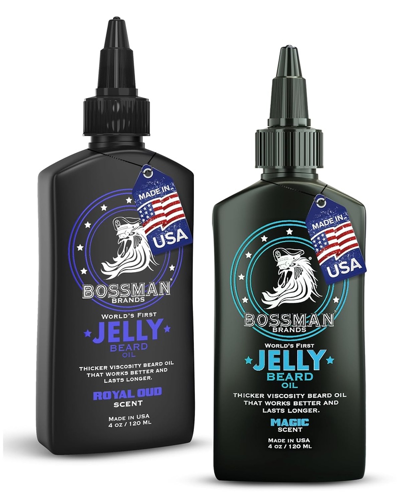 Bossman Jelly Beard ulei pentru barbati Bundle 