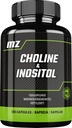 Choline şi Inositol 1200 mg per Serving - 120 capsule - 2 luni de aprovizionare - Supliment alimentar pentru a sprijini Claritatea minţii şi relaxarea - de MZ