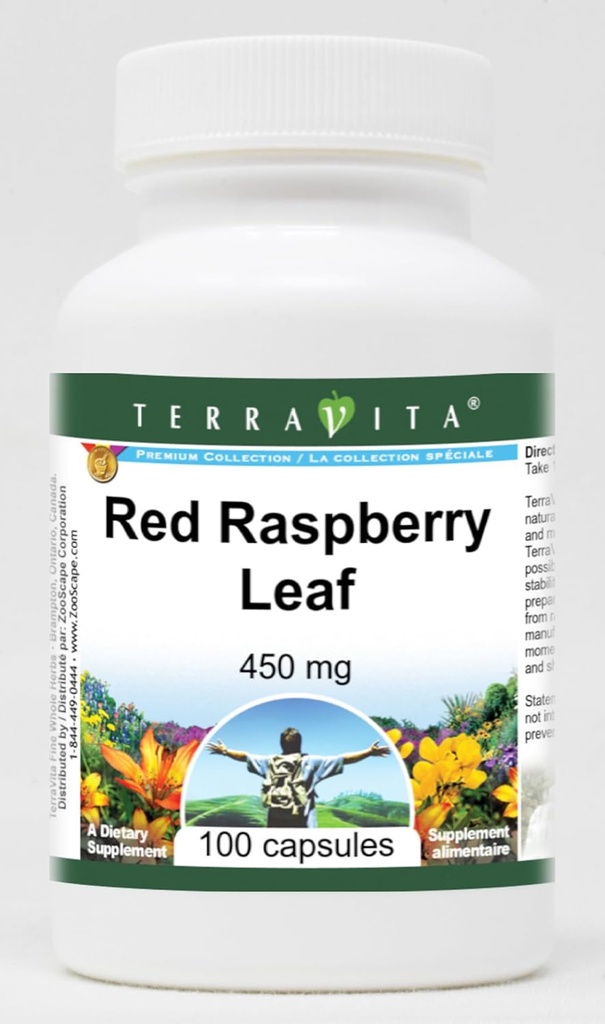 Red Raspberry Leaf - 450 mg (100 capsule, ZIN: 511172)