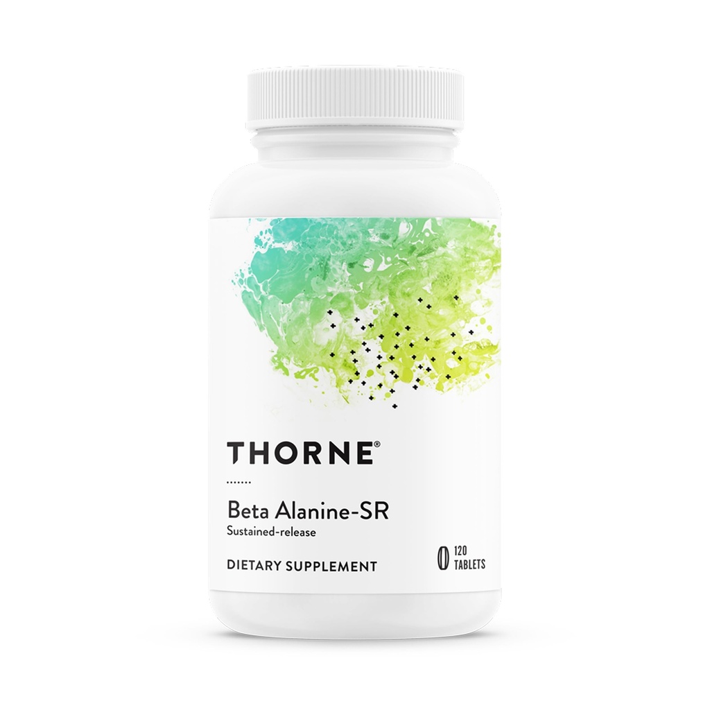 THORNE - Beta Alanine de eliberare susţinută - susţine ieşirea musculară şi rezistenţa - ajută la reducerea oboselii şi a stării de rău* - Amino Acid Supliment - NSF Certified for Sport - Gluten & Dairy-Free - 120 comprimate