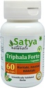 Triphala Forte Capsules 500 mg. 60 Veg. Capsule Amalaki, Haritaki, Bibhitaki Extract Capsule pentru bărbaţi şi femei 