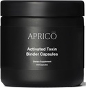 Aprico Capsule activate Toxin Binder cu Charcoal activat, Zeolit, și Aloe Vera - Suport de detoxifiere (60 capsule)