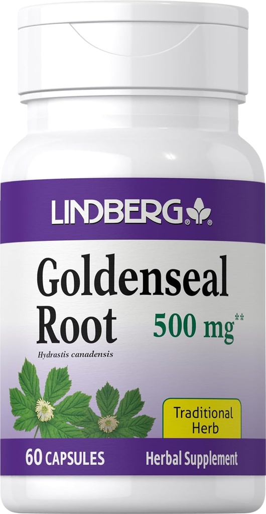 Lindberg Goldenseal Root Capsules 