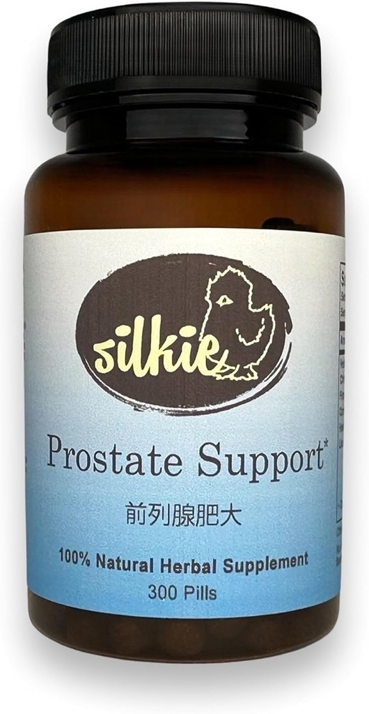 Silkie Herbs Suport prostata - Ajutor urinar, Controlul vezicii urinare, Reducerea urinarii frecvente, 300 Conte