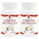 De viață pentru totdeauna - Bee Polen - energie și nutriție cu compuși bioactivi - vegetarian și gluten-free - 100 comprimate (Pachet de 2)