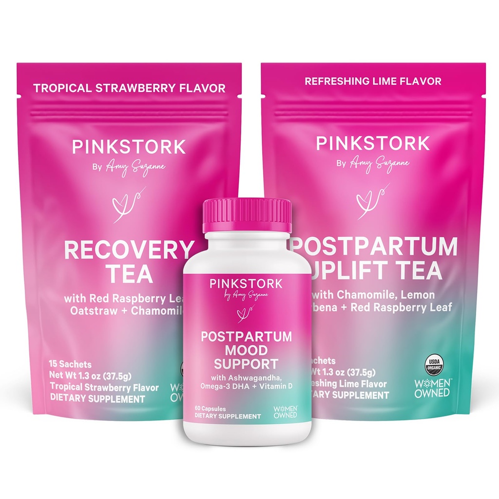 Pink Stork Postpartum Essentials Kit 