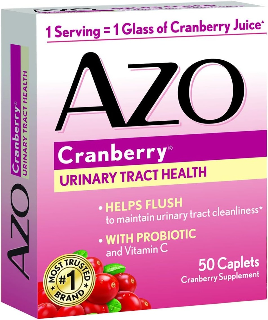 AZO Toate comprimatele naturale concentrate de afine, 50 Conte (Pachet de 3)