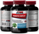 Probiotic Advanced Blended Complex - Complex PROBIOTIC - Sistem Digestiv Sanatos, Supliment Probiotic, Probiotic cu Enzyme Digestiv, Suplimente Probiotice pentru Sanatate Gut, 1 Sticla 60 Capsule