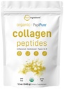 Micro Ingrediente Colagen Peptide pulbere organică, 12 oz 